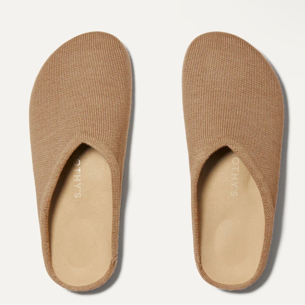 Rothy's Tan Mules